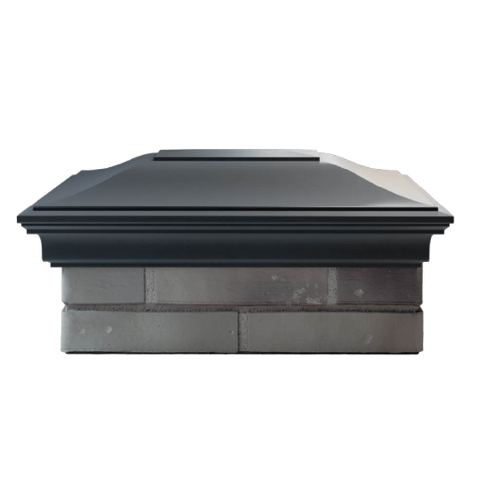 Колпак Zking Монблан Серый на столб 2х1.5 кирпича (515х385мм) в Добрянке фото