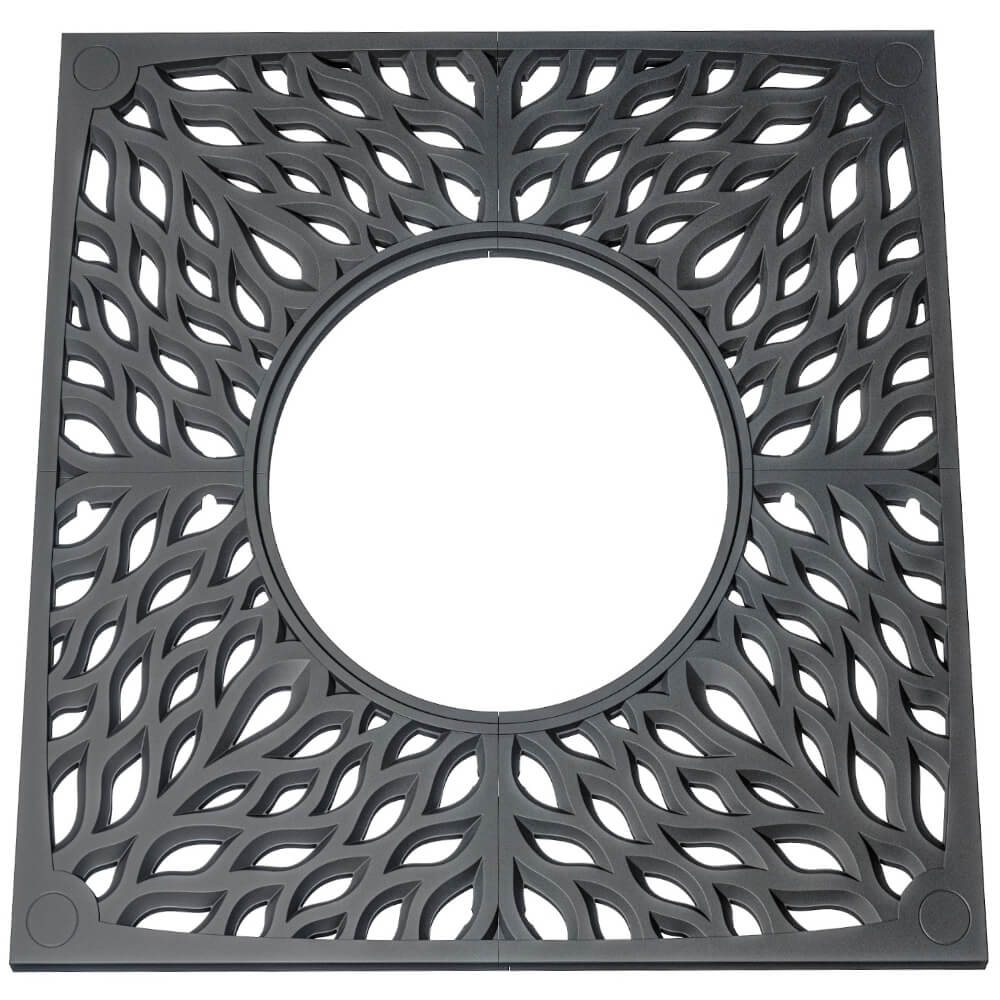 Приствольная решетка для дерева ZKING CRUST 2х2м Черная Добрянка фото