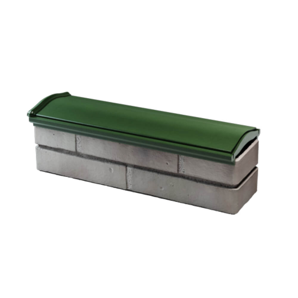 Парапет Zking Монблан Зеленый посадка на 0.5 кирпича (130мм) в Добрянке фото