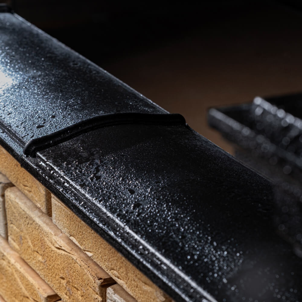 Парапет Zking Монблан Черный посадка на 0.5 кирпича (130мм) в Добрянке фото