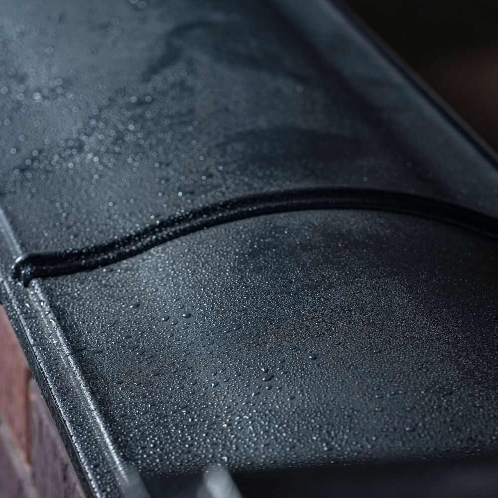 Парапет Zking Монблан Черный посадка на 0.5 кирпича (130мм) в Добрянке фото