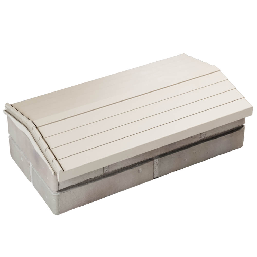 Парапет Zking Бона ХайТек Бежевый с посадкой на 1 кирпич (200/225/255мм) в Добрянке фото