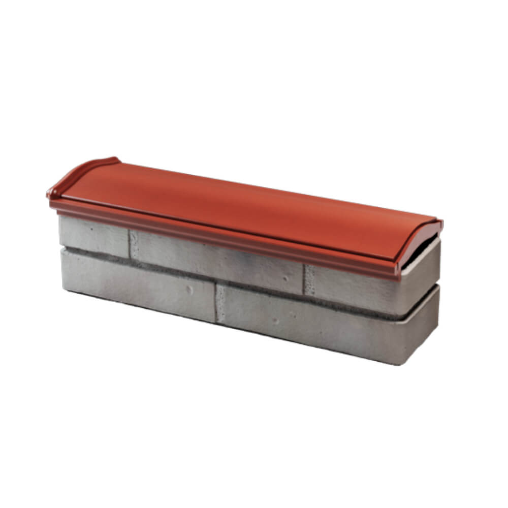 Парапет Zking Монблан Красный посадка на 0.5 кирпича (130мм) в Добрянке фото