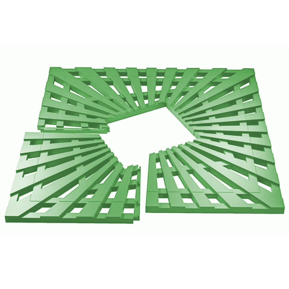 Приствольная решетка для дерева ZKING ATMOSPHERE 1.2х1.2м Зеленая в Добрянке фото