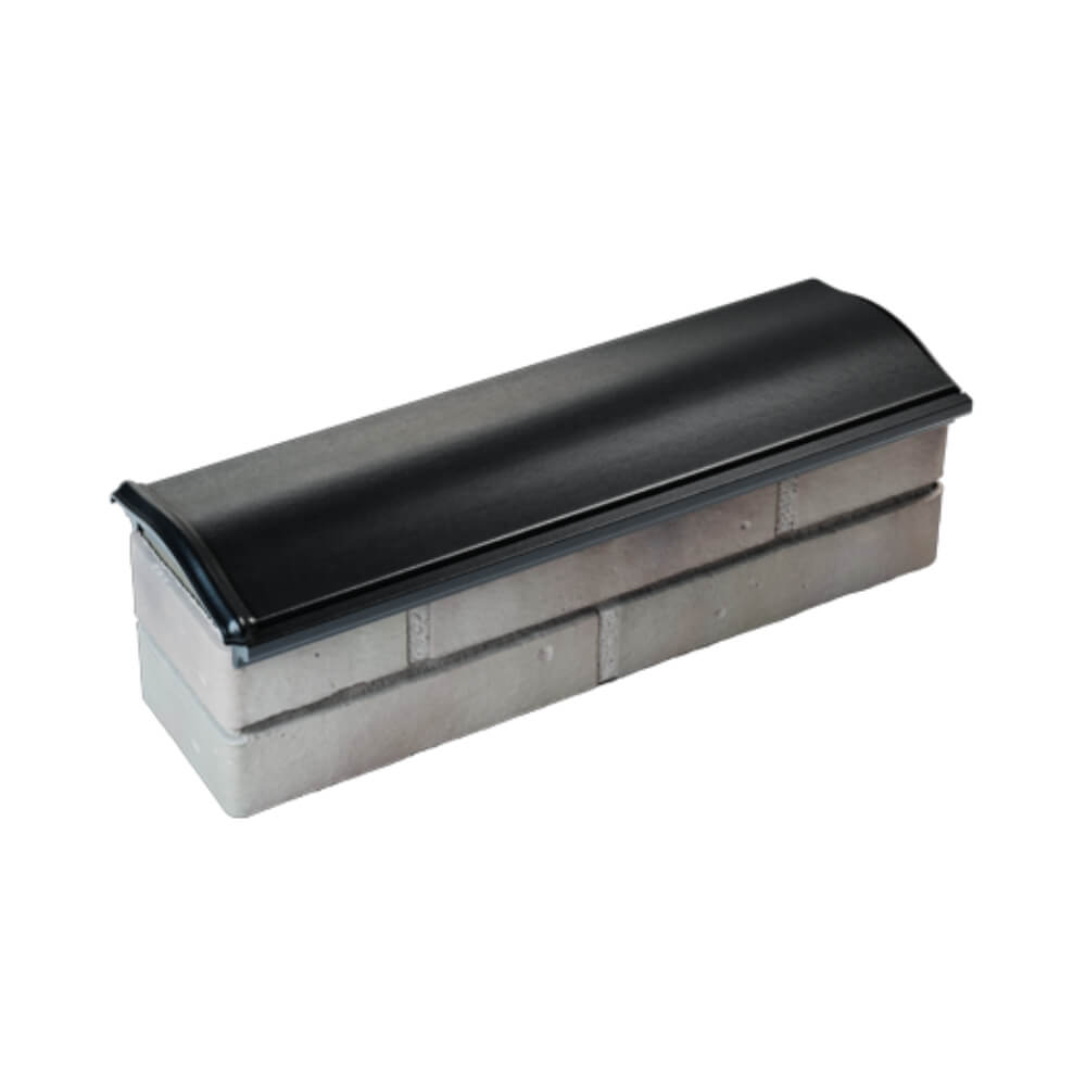 Парапет Zking Монблан Черный посадка на 0.5 кирпича (130мм) в Добрянке фото