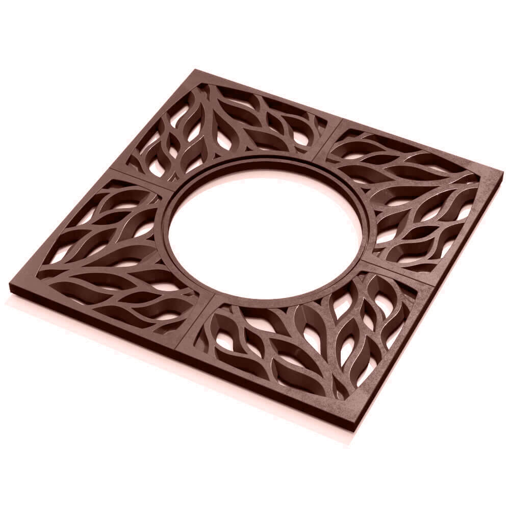 Приствольная решетка для дерева ZKING CRUST 1.2х1.2м Коричневая в Добрянке фото