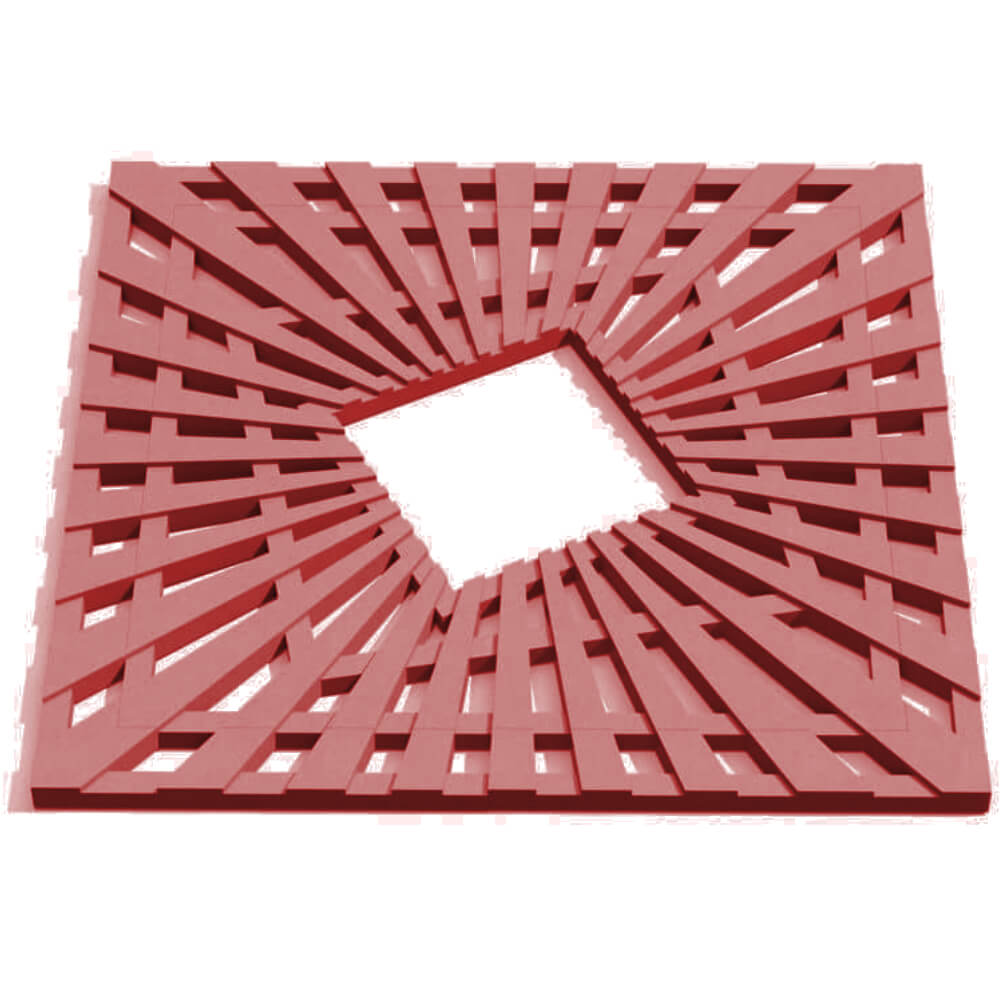 Приствольная решетка для дерева ZKING ATMOSPHERE 1.2х1.2м Красная Добрянка фото