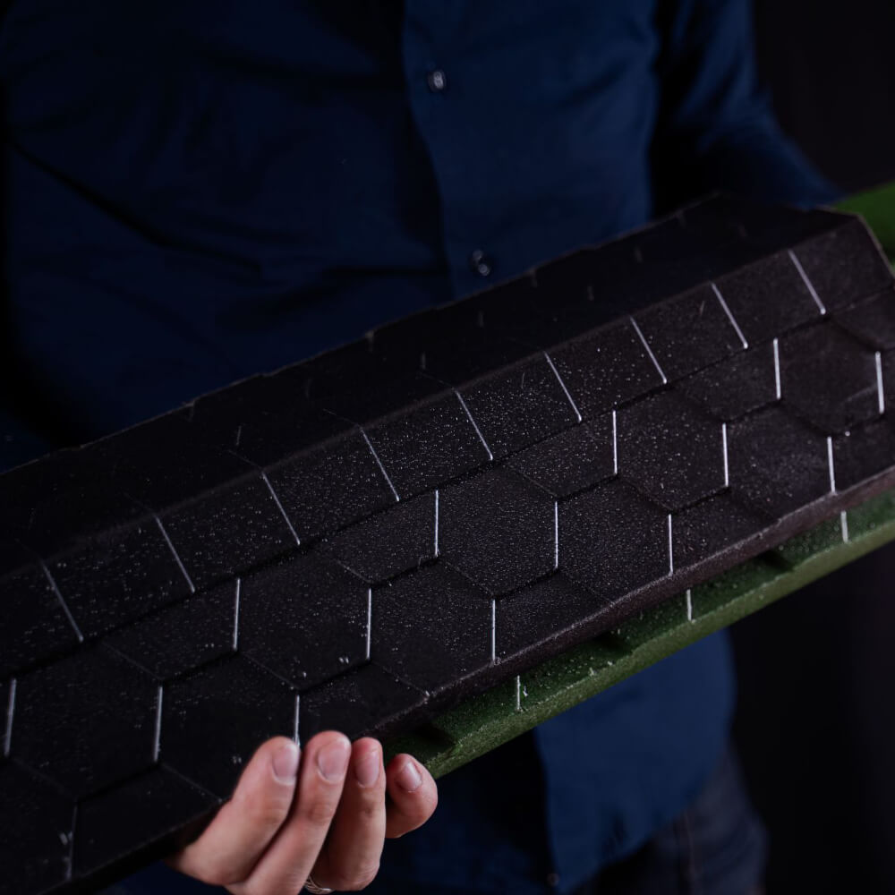 Парапет Zking Эверест Черный с посадкой на 1 кирпич (200/225/255мм) в Добрянке фото