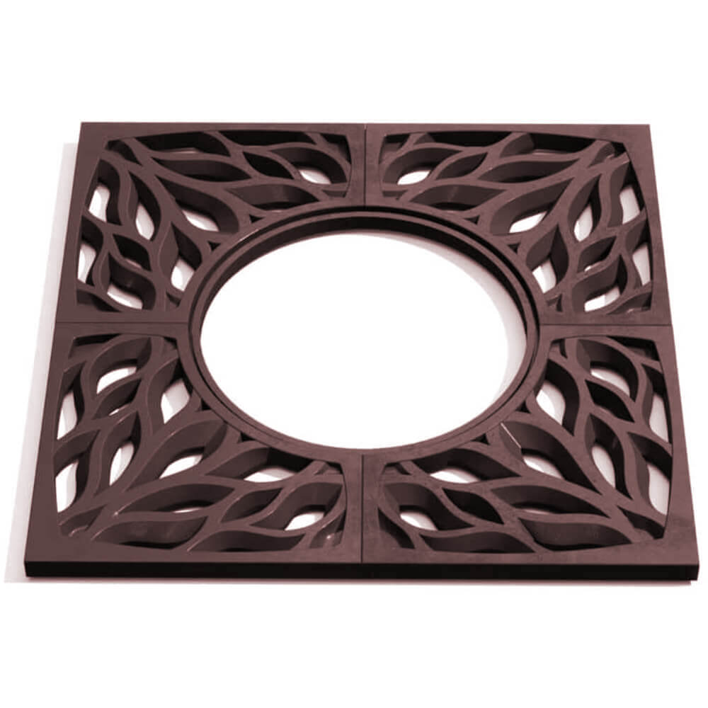 Приствольная решетка для дерева ZKING CRUST 1.2х1.2м Коричневая Добрянка фото