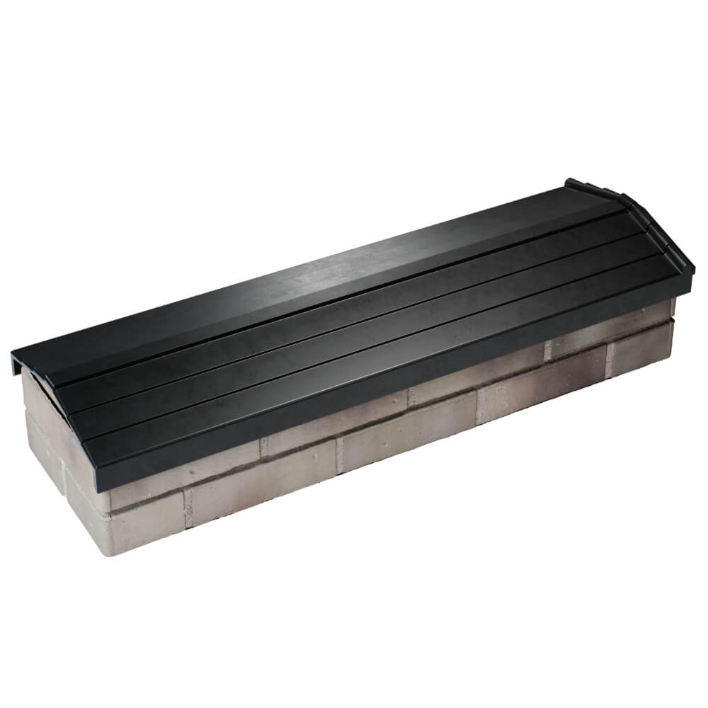 Парапет Zking Бона ХайТек Черный посадка на 0.5 кирпича (130мм) в Добрянке фото