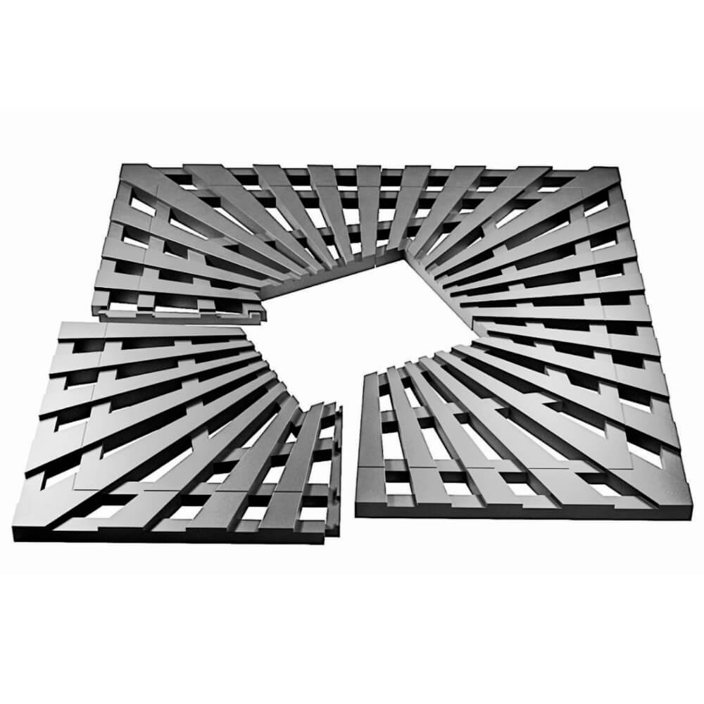 Приствольная решетка для дерева ZKING ATMOSPHERE 1.2х1.2м Серая в Добрянке фото