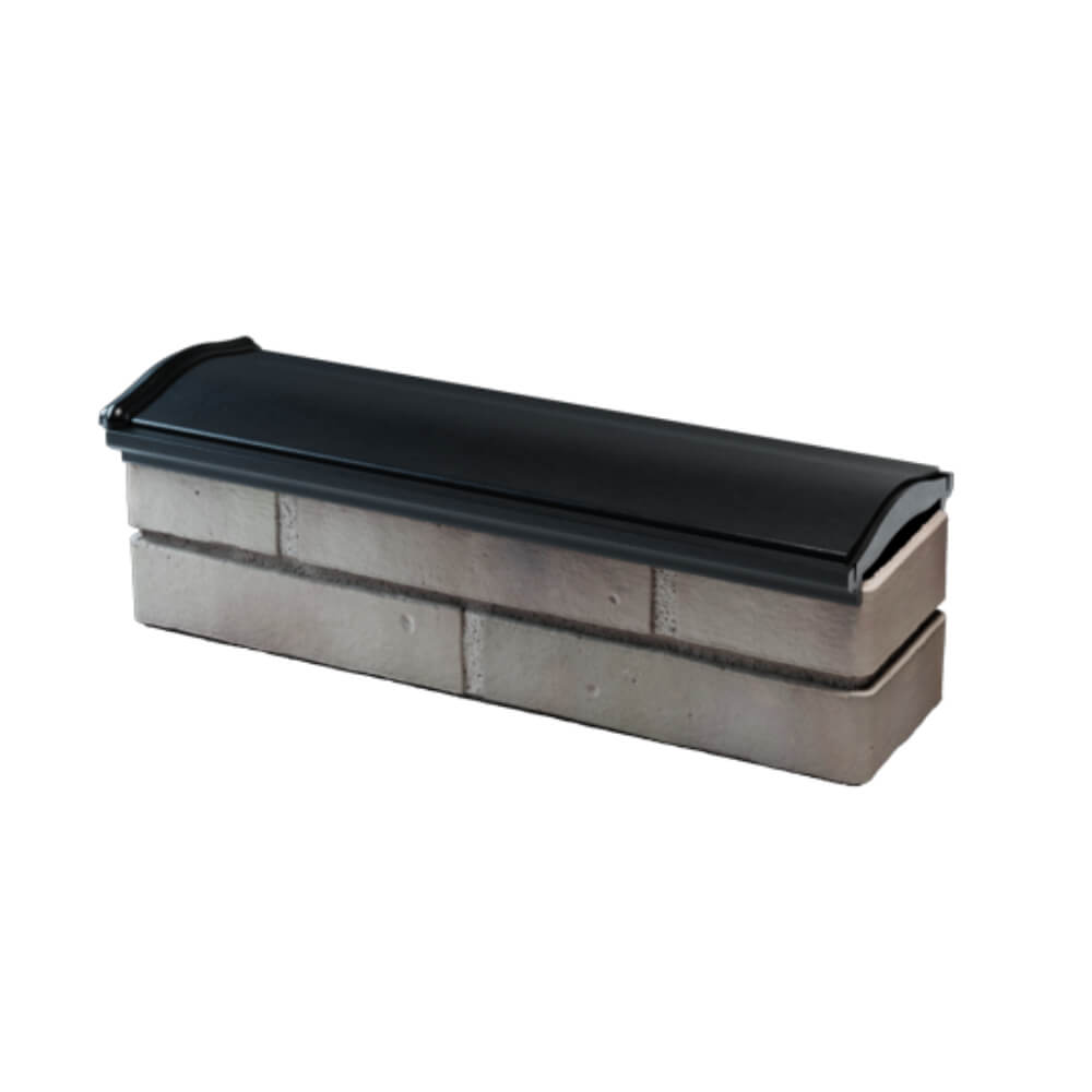 Парапет Zking Монблан Черный посадка на 0.5 кирпича (130мм) в Добрянке фото