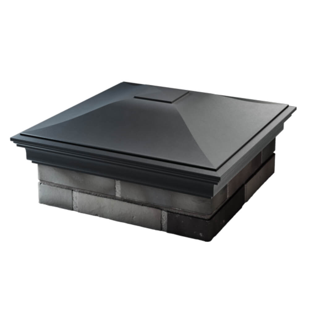 Колпак Zking Монблан Серый на столб 2х2 кирпича (515х515мм) в Добрянке фото