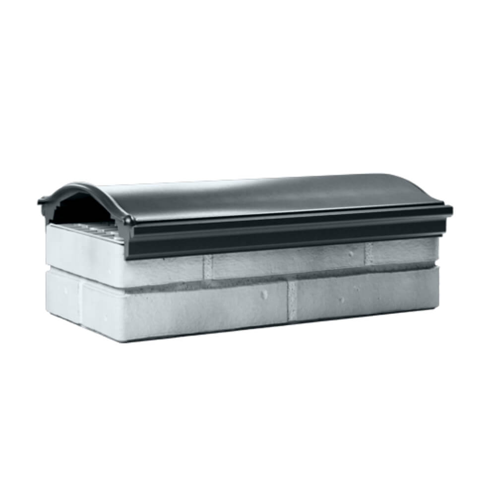 Парапет Zking Монблан Серый посадка на 1 кирпич (200/225/255мм) Добрянка фото